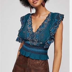 Free People Holland Park Top NWT